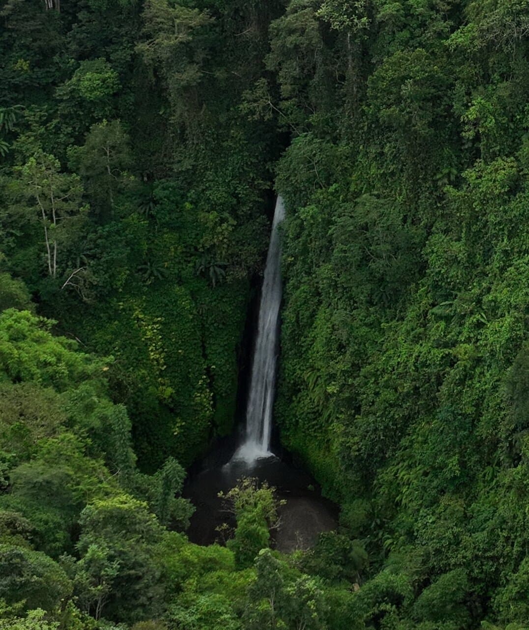 Bali Time Chamber mountain aerial view